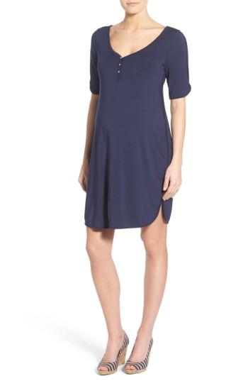 Women's Tart Maternity 'farren' Knit Maternity Dress - Blue