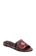 Women's Marc Fisher D Wyndi Slide Sandal, Size 7.5 M - Black