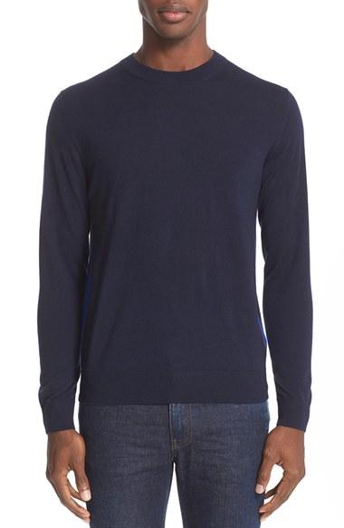 Men's Ps Paul Smith Merino Wool Pullover - Blue