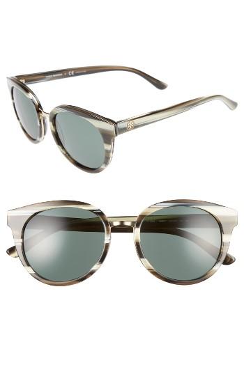 Women's Tory Burch 53mm Sunglasses - Olive