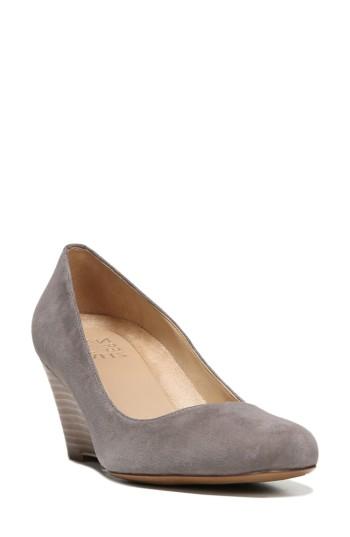 Women's Naturalizer Emily Wedge Pump W - Grey