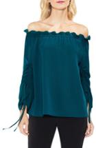 Women's Vince Camuto Off The Shoulder Ruched Sleeve Blouse