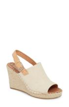 Women's Toms Monica Slingback Wedge B - Beige