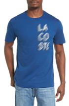 Men's Lacoste 3d Print Logo Graphic T-shirt (s) - Blue