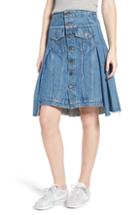 Women's Levi's Made & Crafted(tm) Type Iii Pleated Denim Skirt
