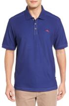 Men's Tommy Bahama 'the Emfielder' Original Fit Pique Polo, Size - Green