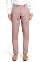Men's Ted Baker London Volvek Classic Fit Trousers - Red