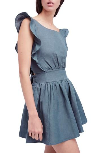Women's Free People Erin Minidress - Green