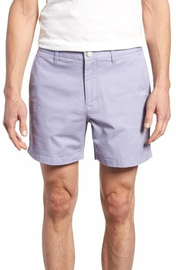Men's Bonobos Stretch Washed Chino 5-inch Shorts - Purple