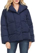 Women's Vince Camuto Matte Quilted Puffer Jacket - Blue