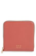 Women's Oad New York Half Zip Carryall Wallet - Pink