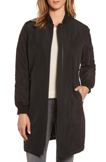 Women's Michael Michael Kors 3/4 Bomber Jacket