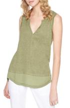 Women's Sanctuary City Linen Knit Tank - Green