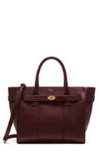 Mulberry Large Bayswater Leather Tote - Burgundy