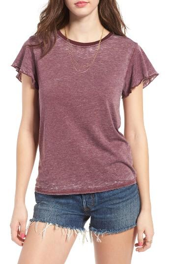 Women's Bp. Ruffle Sleeve Tee