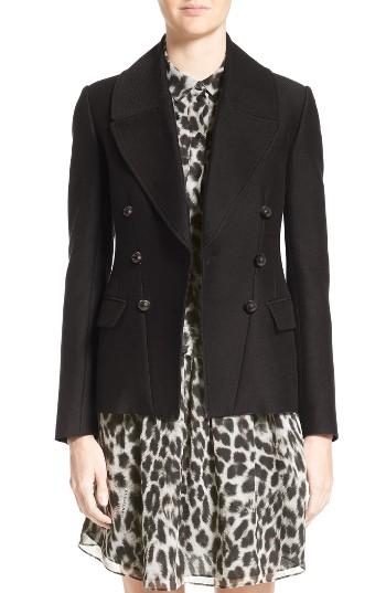 Women's Burberry Ashfield Peacoat - Black