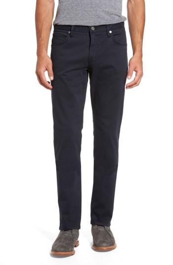 Men's 7 Diamonds Brushed Twill Five-pocket Pants X 34 - Blue