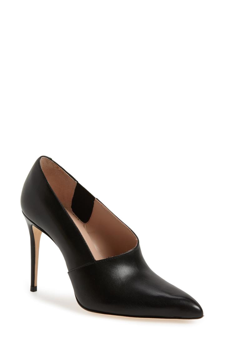 Women's James Chan Ally Pointy Toe Pump .5 M - Black