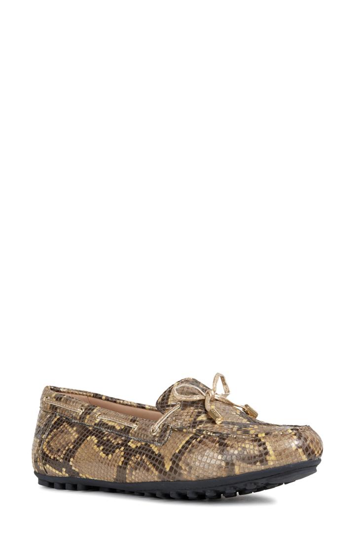 Women's Geox Leelyan Leather Loafer Us / 36eu - Brown