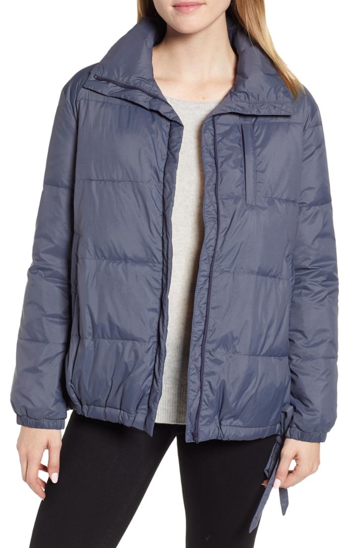 Women's Madewell Travel Buddy Packable Puffer Jacket - Green