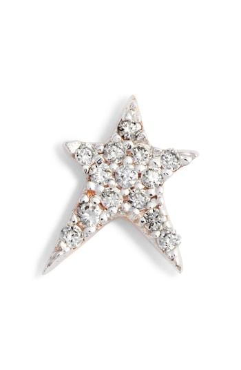 Women's Kismet By Milka Single Diamond Star Earring