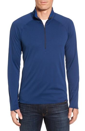 Men's Patagonia Capilene Midweight Pullover - Blue