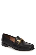Men's Salvatore Ferragamo Bond Bitted Moc Loafer M/w - Black