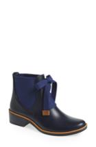 Women's Bernardo Lacey Short Waterproof Rain Boot M - Blue