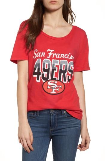 Women's Junk Food Nfl Tee - Red