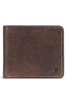 Men's Trask 'jackson' Slimfold Bison Leather Wallet -