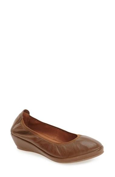 Women's Gentle Souls 'natalie' Wedge .5 M - Brown