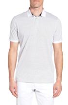 Men's Ted Baker London Trim Fit Geo Polo (m) - White