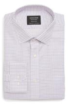 Men's Nordstrom Men's Shop Smartcare(tm) Traditional Fit Check Sport Shirt .5 32/33 - Pink