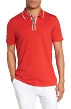 Men's Ted Baker London Bunka Trim Fit Golf Polo (s) - Red