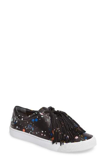 Women's Loeffler Randall Logan Sneaker M - Black