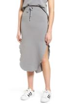 Women's Frank & Eileen Long Fleece Skirt - Grey