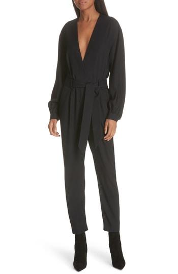 Women's Iro Frame Belted Jumpsuit Us / 34 Fr - Black