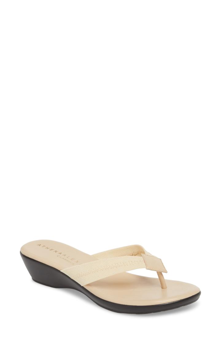 Women's Athena Alexander Ying Flip Flop .5 M - Beige
