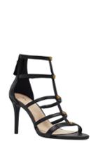 Women's Nine West Nayler Strappy Sandal .5 M - Black