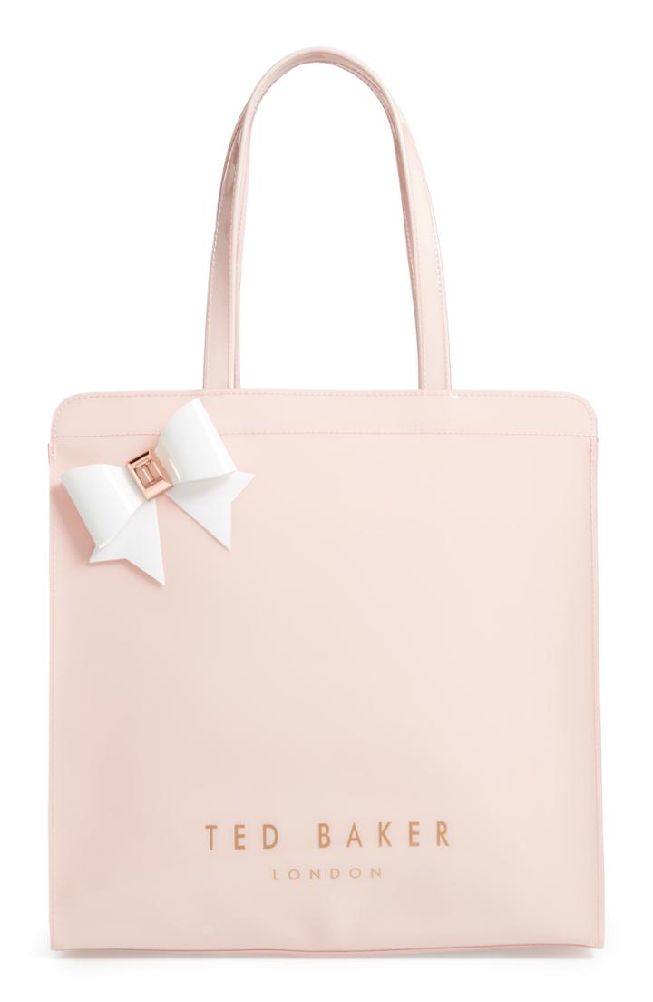 Ted Baker London Auracon Bow Icon Tote - Pink