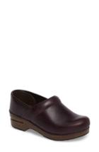 Women's Dansko 'professional' Clog .5-6us / 36eu M - Burgundy