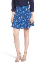Women's Draper James Pastoral Floral Knit Skirt - Blue