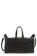 Sole Society Cory Faux Leather Travel Tote - Black
