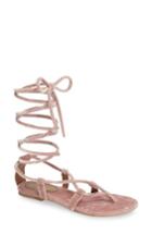 Women's Jeffrey Campbell Lima Lace-up Sandal M - Beige