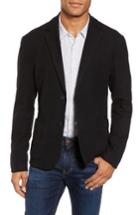 Men's James Perse Basket Weave Blazer (xxl) - Black