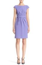 Women's Armani Collezioni Faux Tie Tech Cady Dress