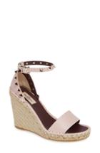Women's Valentino Garavani Rockstud Slide Sandal Us / 34eu - Beige