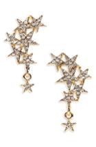 Women's Cara Crystal Star Stud Earrings