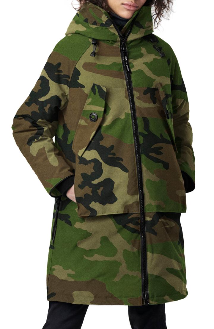 Women's Canada Goose Olympia Down Parka (10-12) - Green