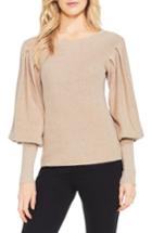 Women's Vince Camuto Bubble Sleeve Sweater - Brown